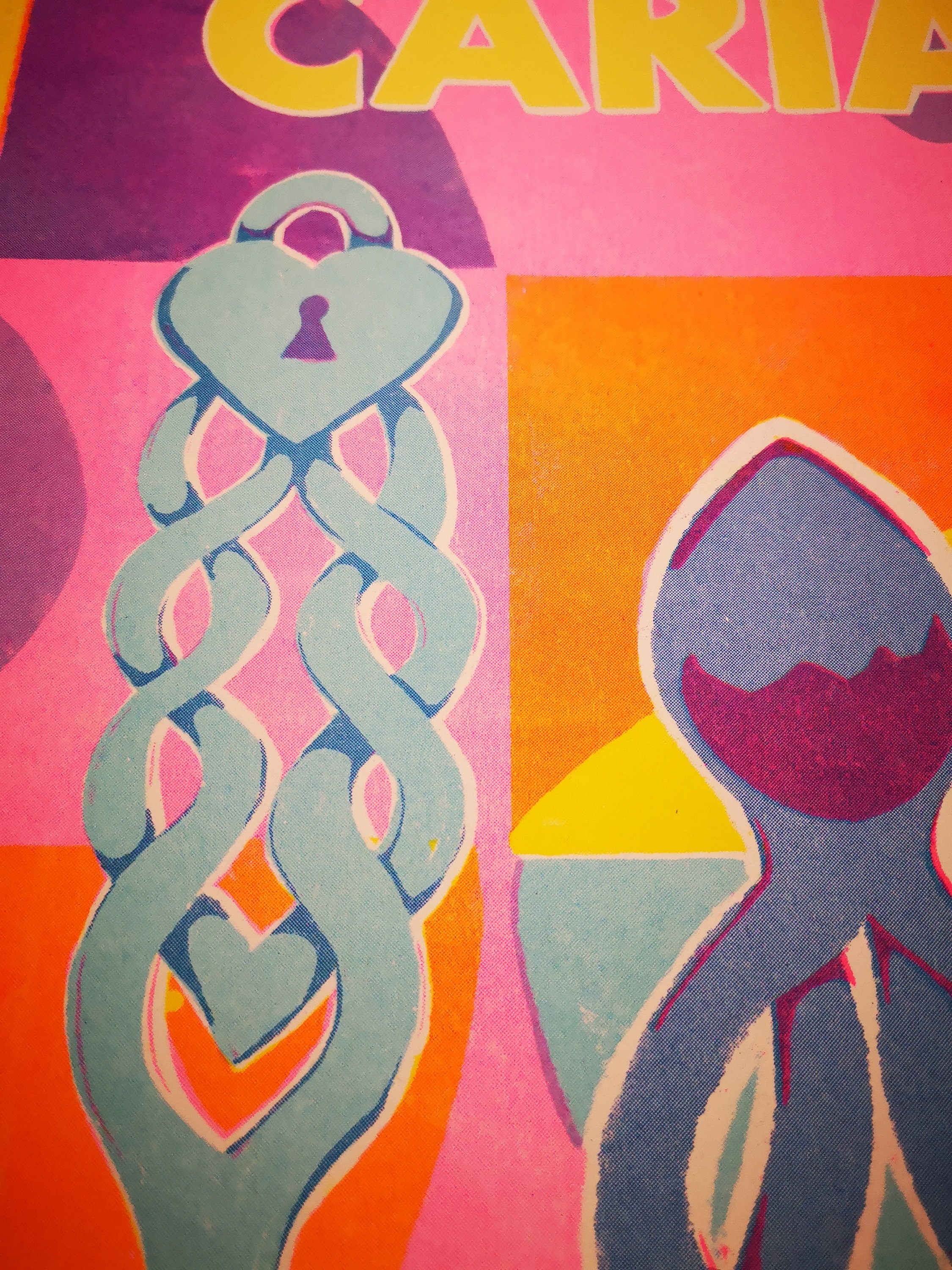 Cariad Love Risograph Print