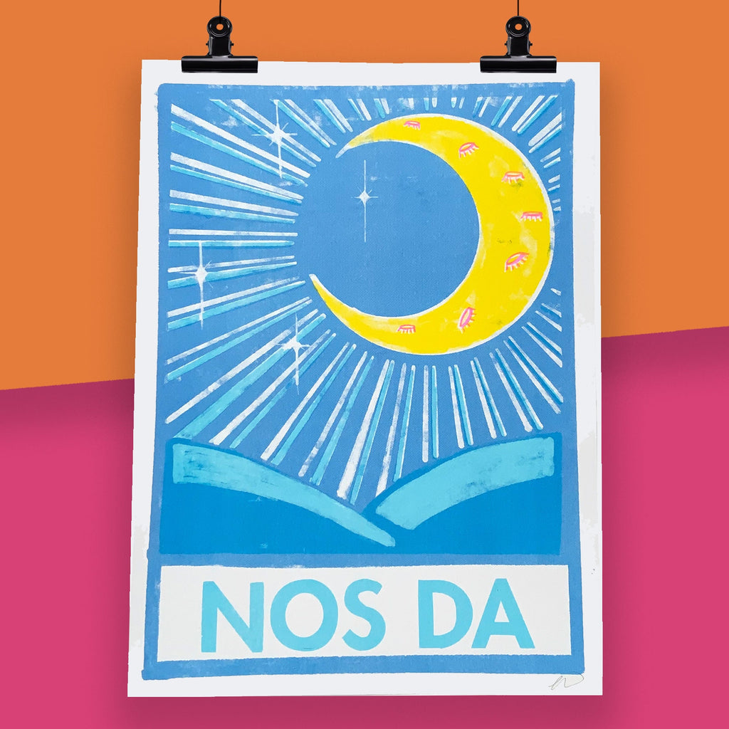 Nos Da Risograph Print