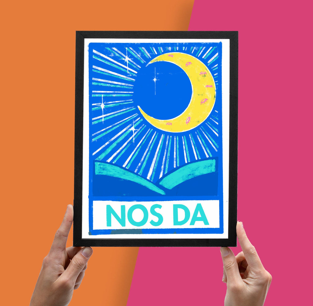 Nos Da Risograph Print