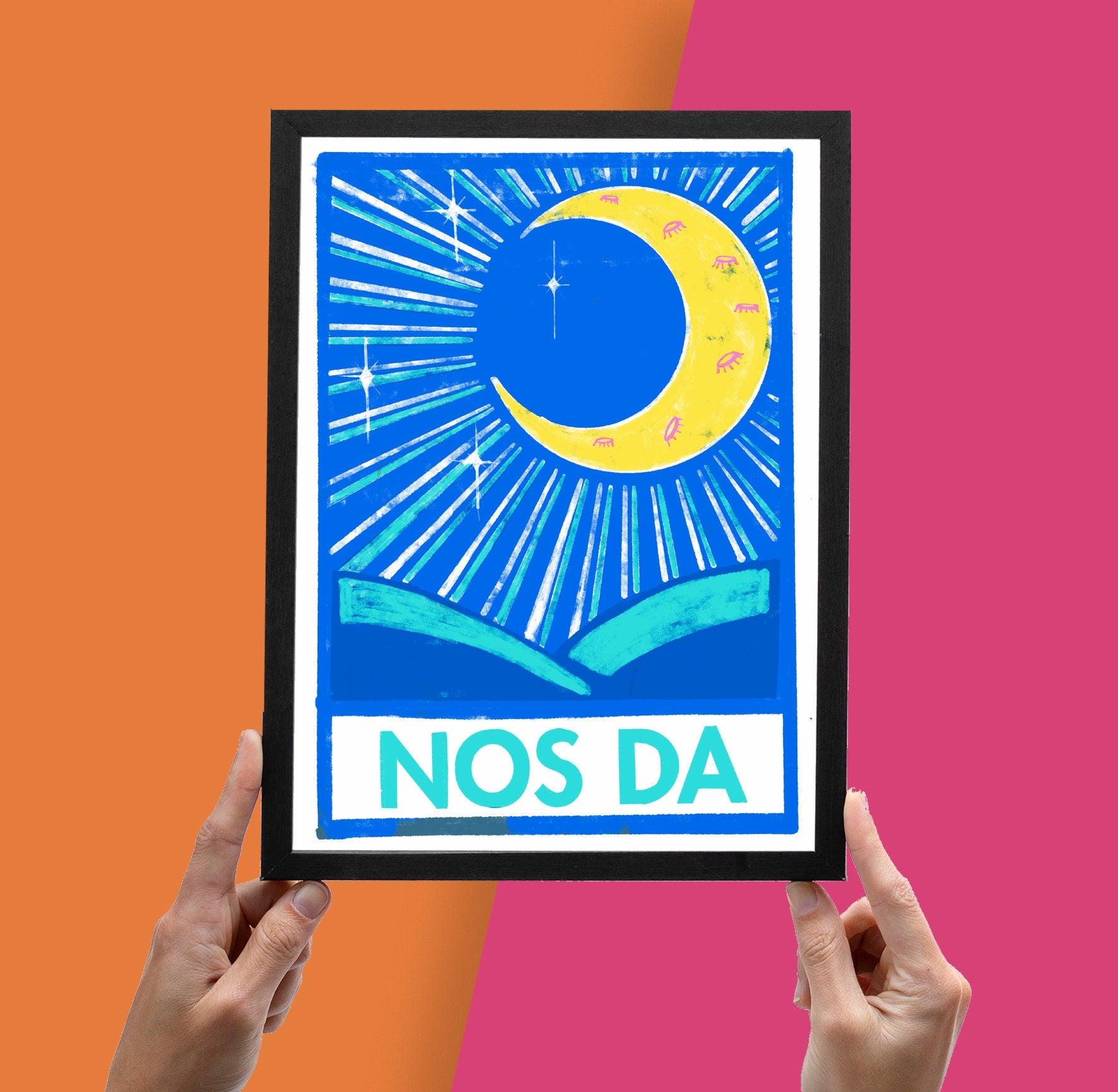 Nos Da Risograph Print