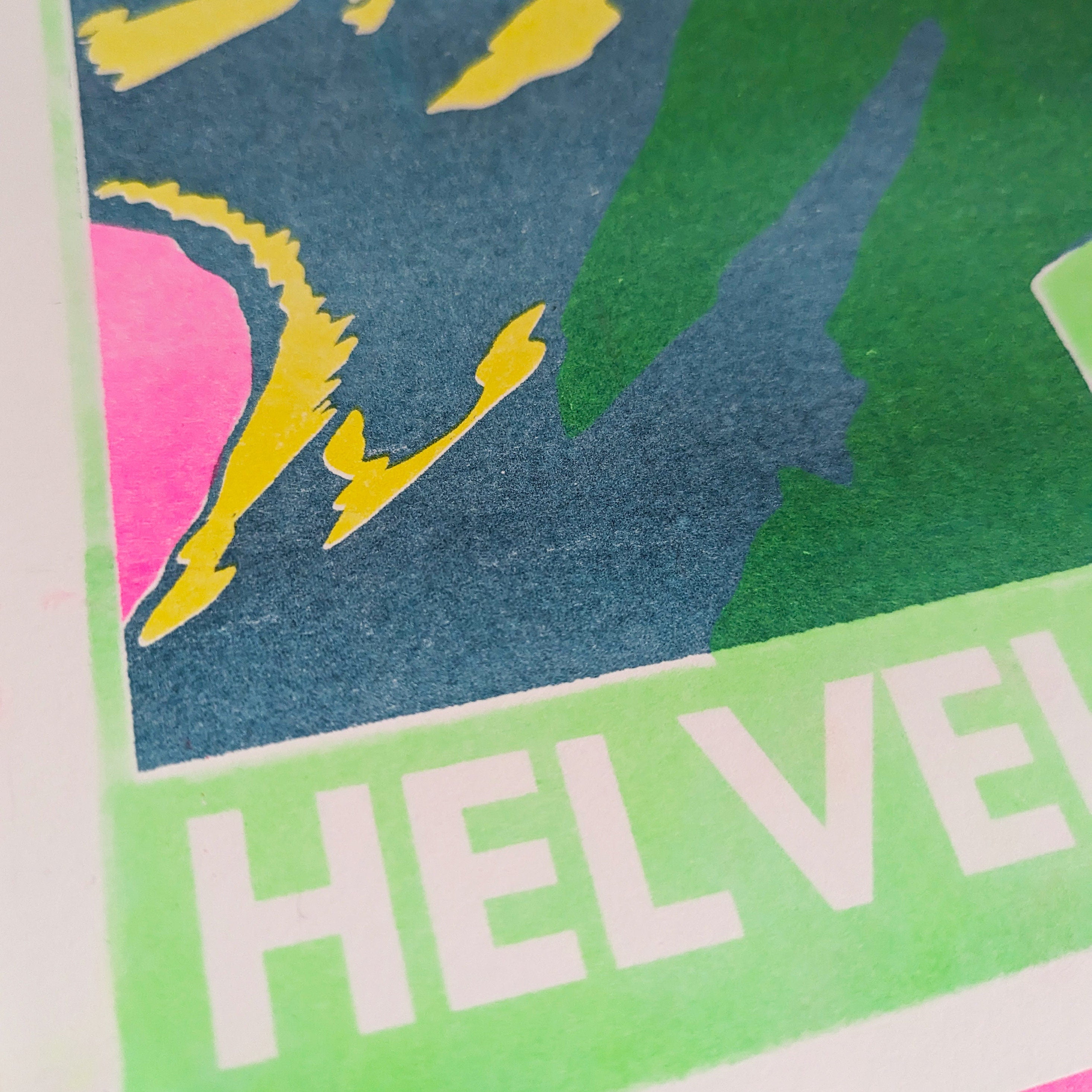 Helvellyn Risograph A4 Print