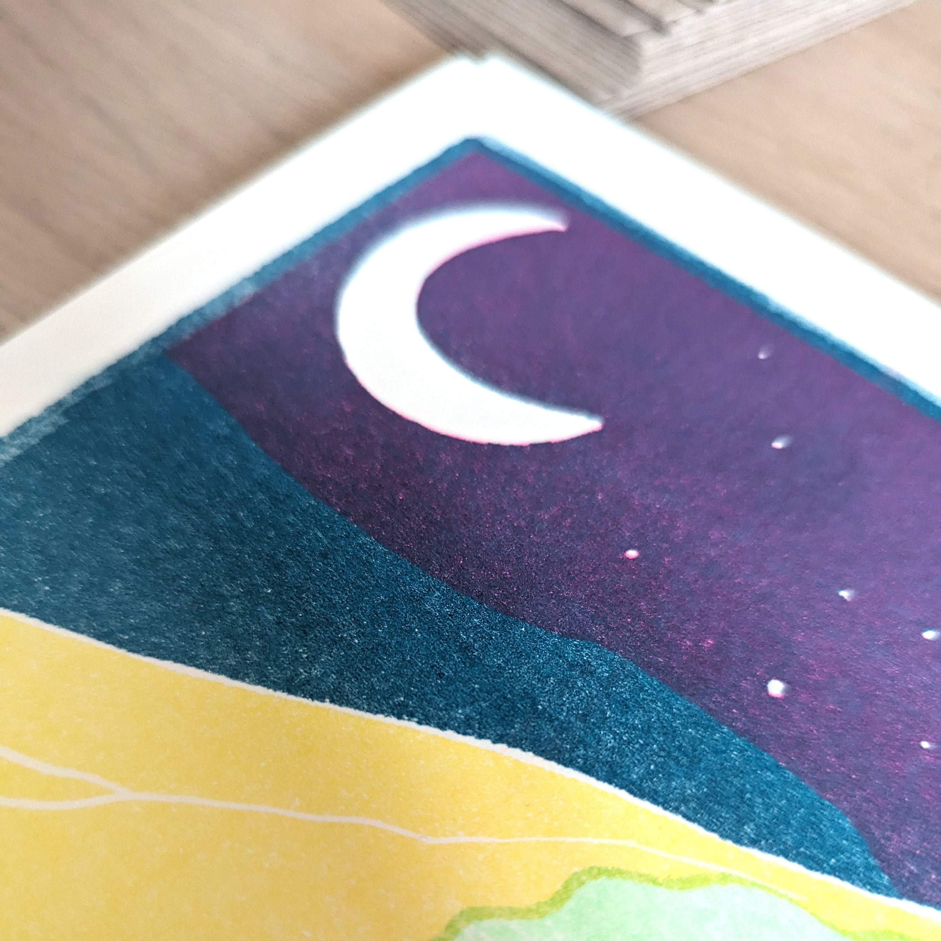 Pen-Y-Fan Risograph A4 Print