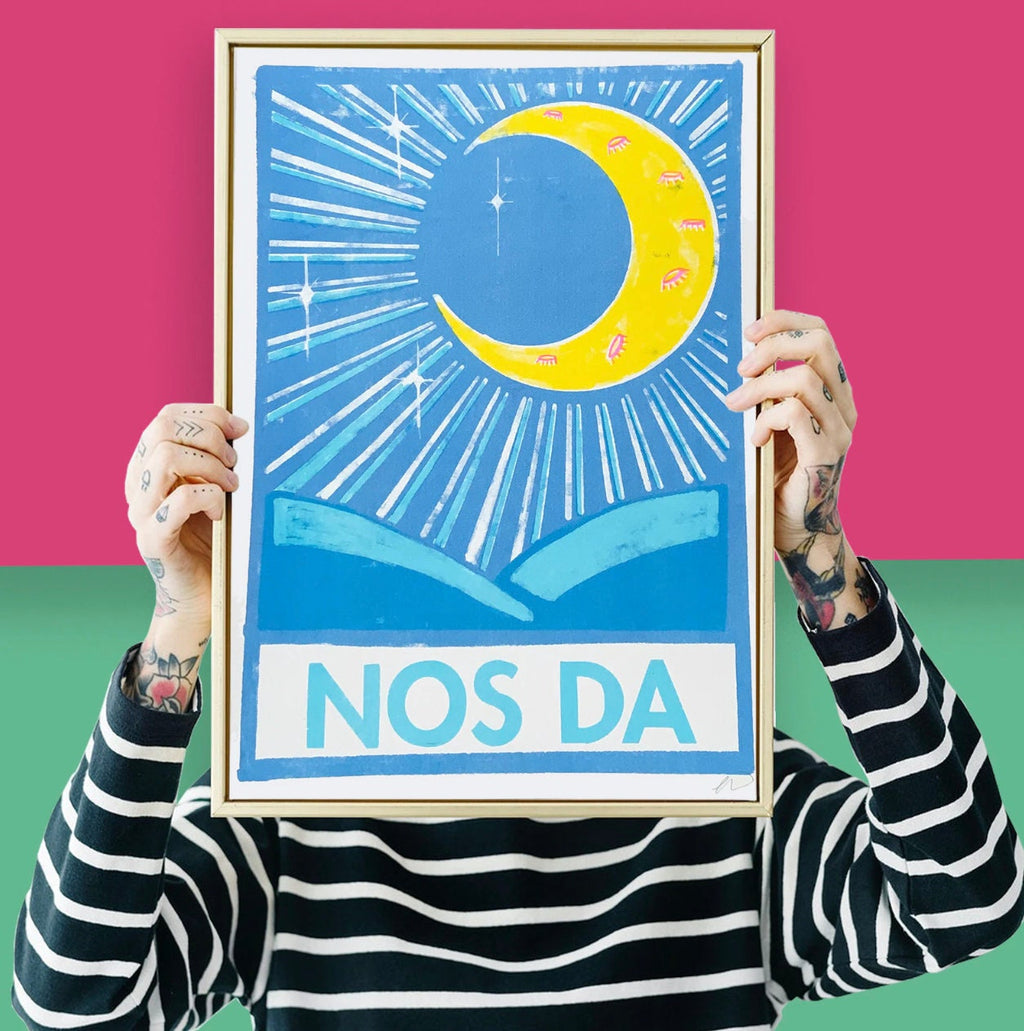 Bore Da and Nos Risograph A3 Prints Set