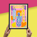 Cariad Love Risograph Print