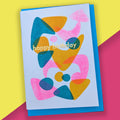 Happy Birthday Risograph Greeting Cards