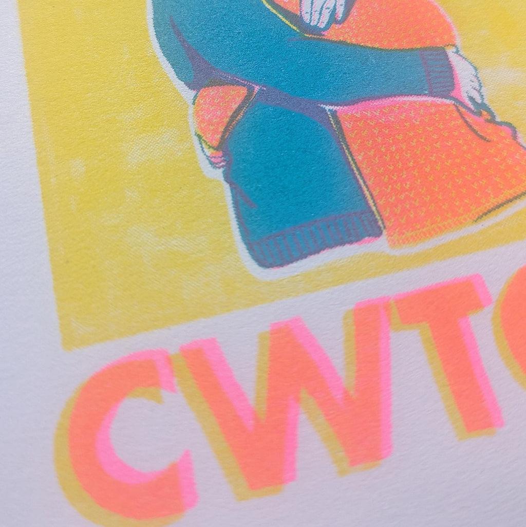 Cwtch Welsh Greeting Card