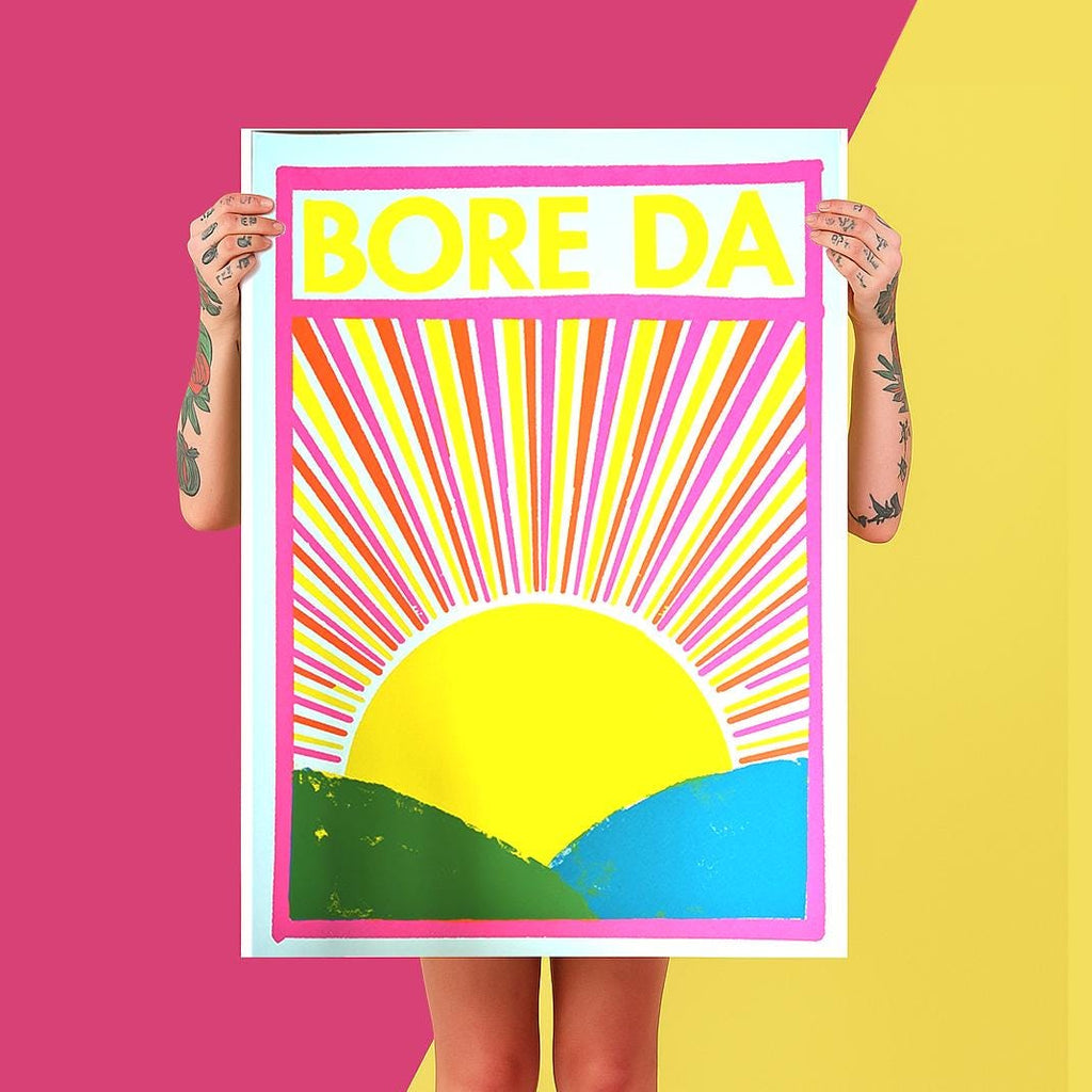Bore Da Limited Edition Screen print A1
