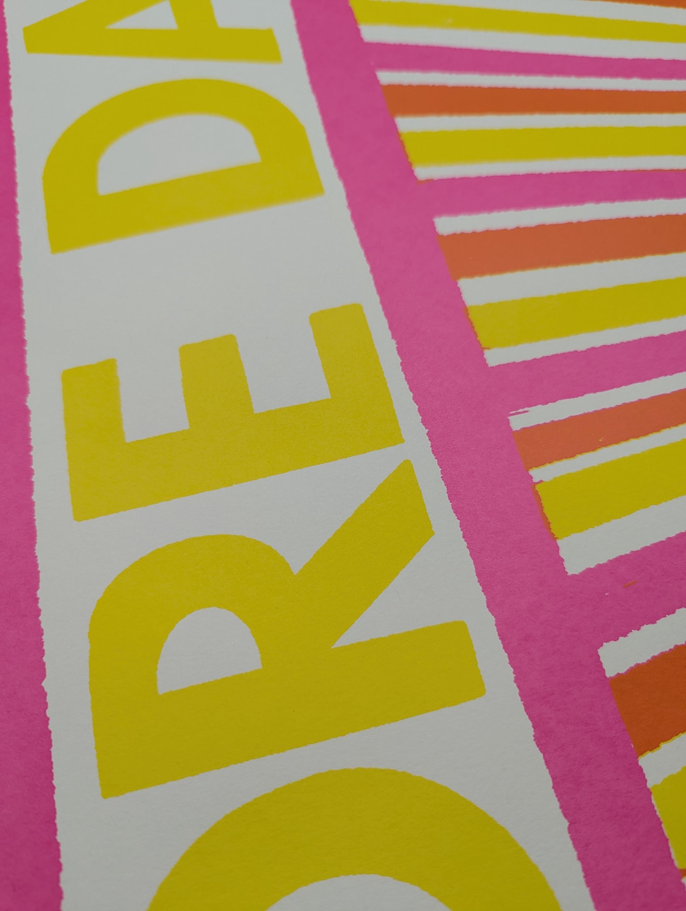 Bore Da Limited Edition Screen print A1